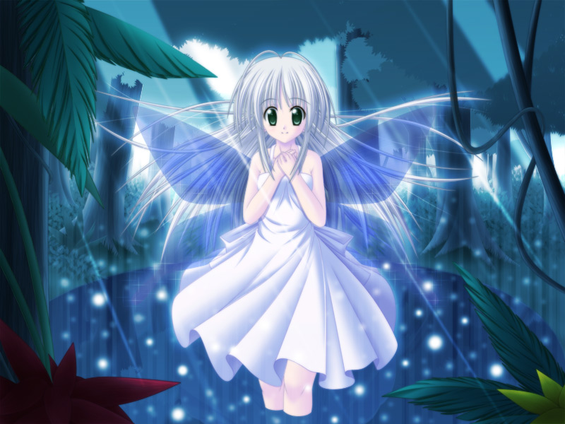 Backgrounds » Anime » Cute Fairy