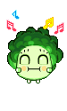cute kawaii yummy asian food happy veg