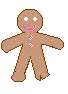 Bitten Gingerbread Man