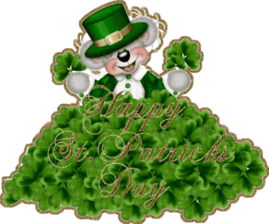 Happy St. Patricks day bear