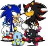 sonic, shadow ,and the chaos.