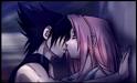 sakura hugs and kiss sasuke