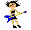 Funky Guitar Girl!
