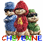 Cheyenne with Alvin & the Chipmunks
