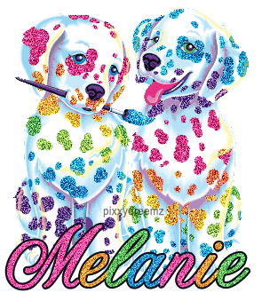 colorful puppies melanie