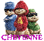 Cheyenne/Hooded Alvin & the Chpimunks with Transparent Background