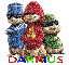 Hooded Alvin & the Chpimunks/Darrius with Transparent Background