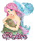 Alaine - Pink Mermaid Sparkle 