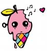 cute kawaii emo icecream