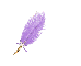 Feather Pen Light Purple - Mary
