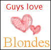guys love blondes