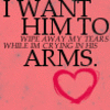 I Want Him To....