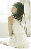 girl with a white dress