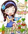 cute kawaii sayclub garden girl