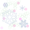 Pastel Snowflakes