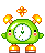 Clock (green)