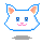 white kitty (plain) yumeusa