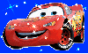Cars Lightning McQueen (with sparkles)