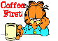Garfield Coffee Animated~ Gina