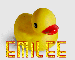 Emilee rubber duckie
