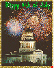 Independence Day Fireworks Over Capitol- Happy 4th of July