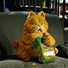 Hungry Garfield