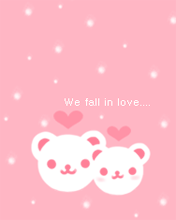 we fall in love teddy bear