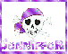 Purple Jenniffer Skull