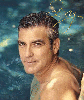 George Clooney (in pool)- Sexy