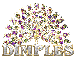 Glitter Peacock - Dimples