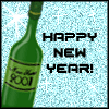 New Year Bottle 