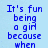 fun to be a girl