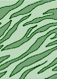 Green Zebra Print