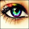 colorful eyes
