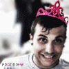 frank in pink crown