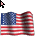 USA flag cursor