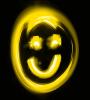 glowing smiley face