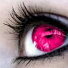 hot pink eye