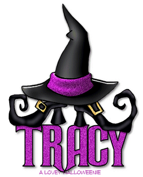Witch Hat n Boots Purple Tracy