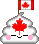 POOP ~ CANADA FLAG