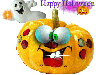 Halloween goofy pumpkin