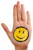 smiley hand