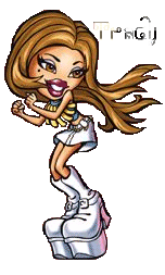 tracy's white dancing brat