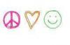 love peace smile
