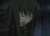anime girl cry black hair