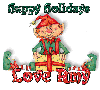 Amy Christmas elf
