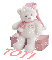 Toti... Teddy Bear with pink box