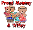 Cowboy Teddies- Proud Mommy & Wifey