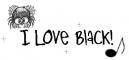 i love black!