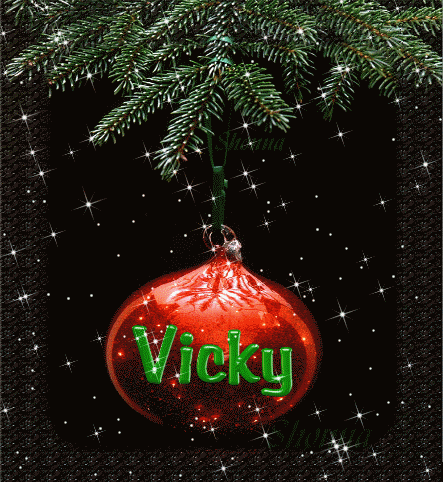 Vicky Ornament